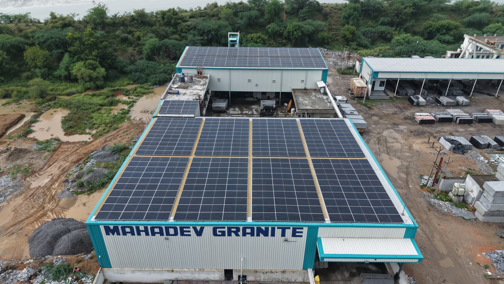 VSD Misthi industrial solar EPC rooftop installation in Rajasthan